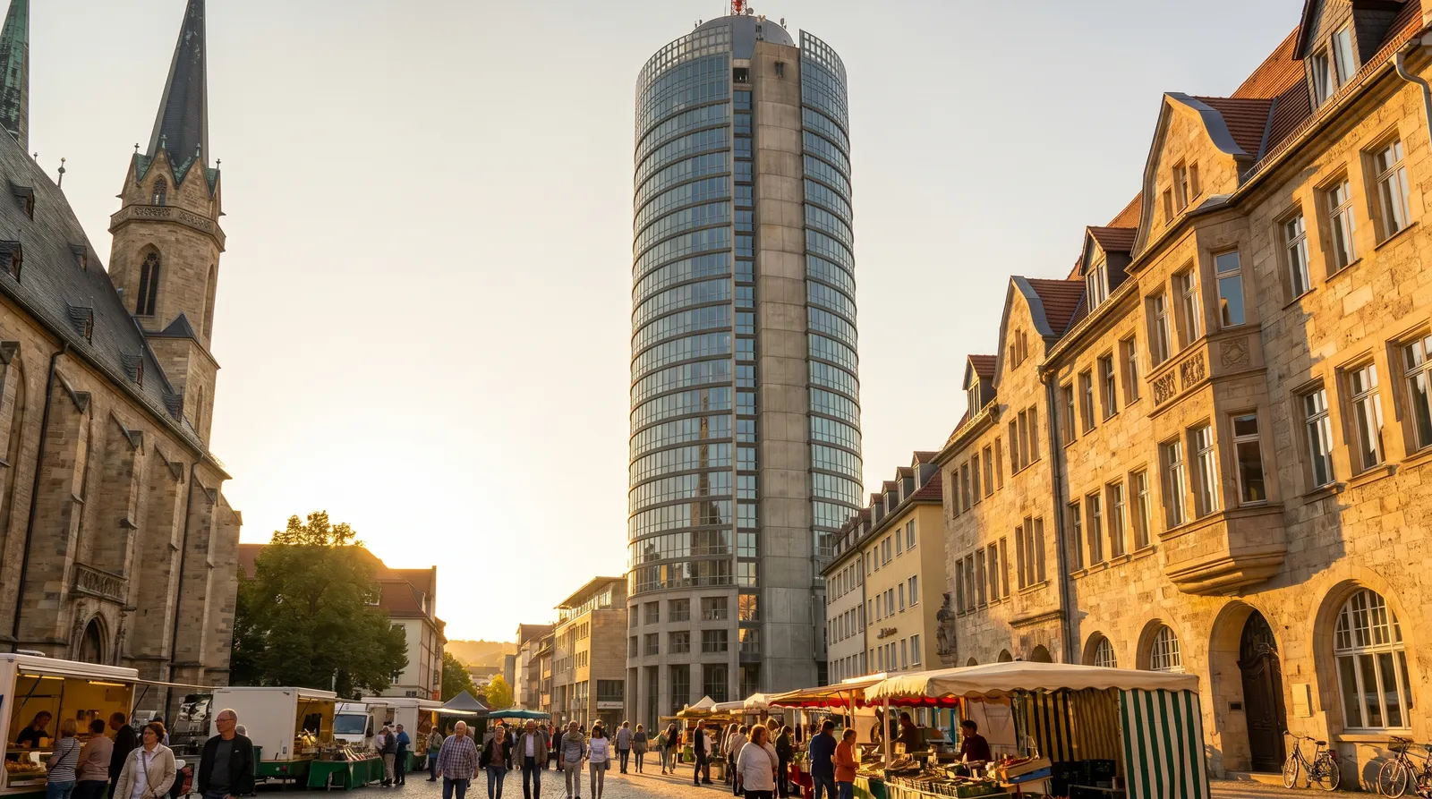 Umzugsunternehmen in Jena – JenTower am Markt