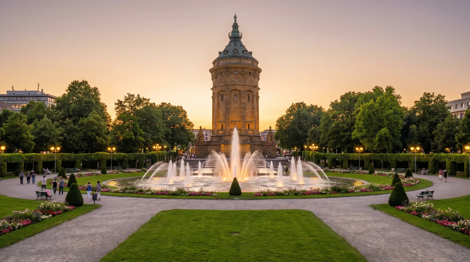 Umzugsunternehmen in Mannheim – Mannheimer Wasserturm