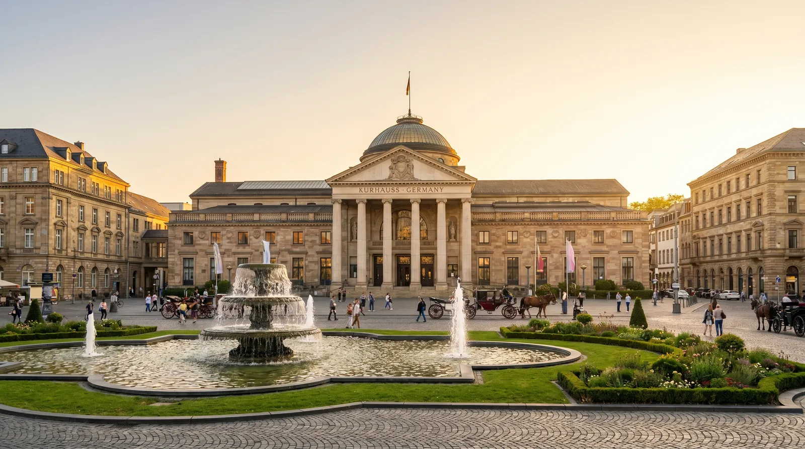 Umzugsunternehmen in Wiesbaden – Kurhaus Wiesbaden