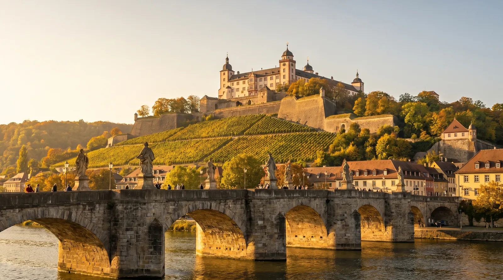 Umzugsunternehmen in Würzburg – Festung Marienberg über dem Main