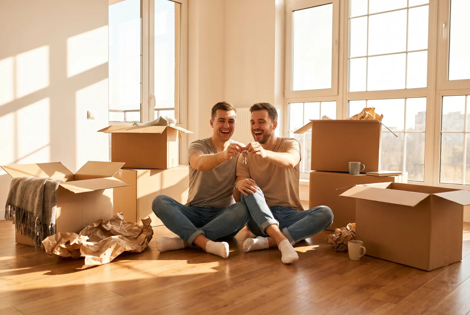 Angekommen im neuen Zuhause – Schlüsselübergabe und Einzug